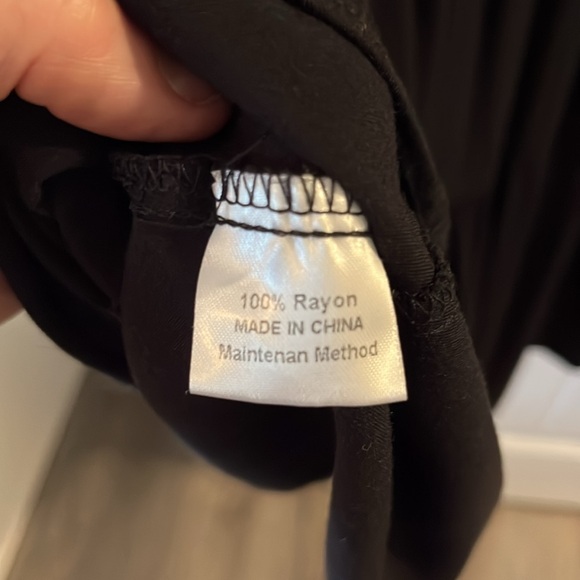 Black dress XL never worn stretchy - Picture 8 of 13